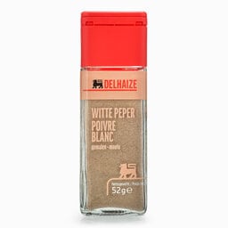 Delhaize | Kruiden | Peper | Wit | Gemalen 52 gr