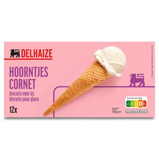 Delhaize | Ijshoorntjes 190 gr