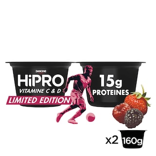 Hipro | Spoonable | En Pot | Fruits rouges | Protéine | 0% 