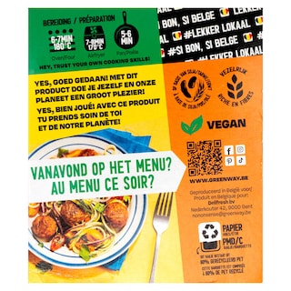 Greenway | Mediterraanse balletjes 165 gr