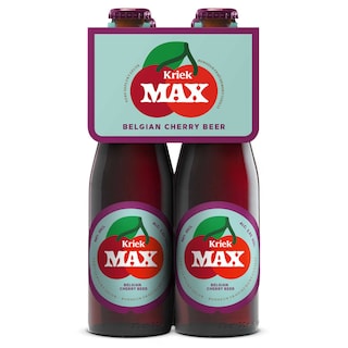 Kriek Max | Bière aux fruits | 3,5% alc 4 x 25 cl
