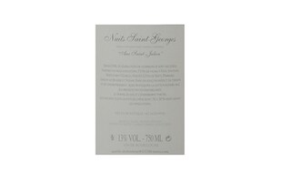 France - Frankrijk | Bourgogne - Côte de Nuits | Nuits Saint-Georges aux Saints Juliens 2014 