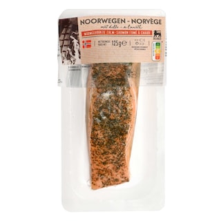 Delhaize | Zalm | Warmgerookt | Dille | Noors 