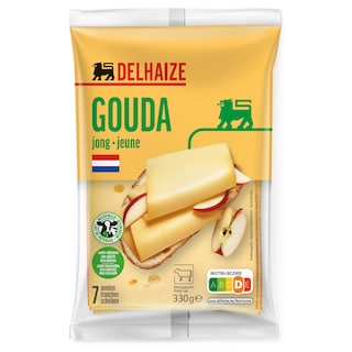 Delhaize | Gouda | Jeune | Tranches 