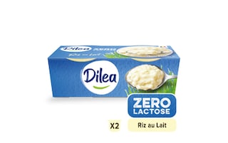 Dilea | Riz au lait | Sans lactose 