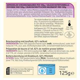 Delhaize | Beurre | Ail 125 gr