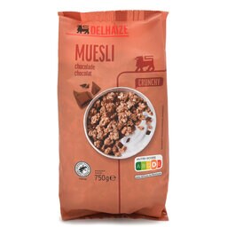 Delhaize | Muesli | Crunchy | Chocolade 750 gr