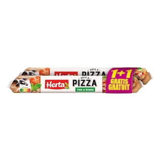 HERTA | PIZZADEEG | ROND 1+1 