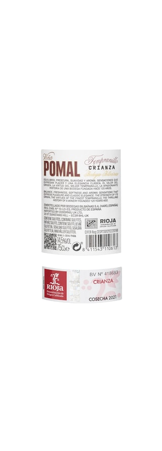 Vina Pomal | Crianza | Rioja 