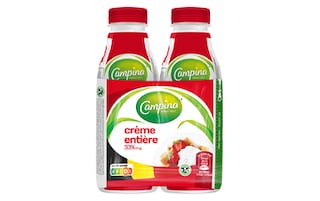 Campina | Crème | Entière| Fouettable | 33% M.G. 