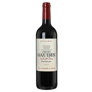 France - Frankrijk | Bordeaux - Pauillac AOC | Château Gaudin 2015 Rouge 