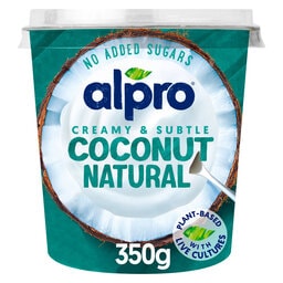 Alpro | Yaourt végétal | Noix de coco | Nature 350 gr