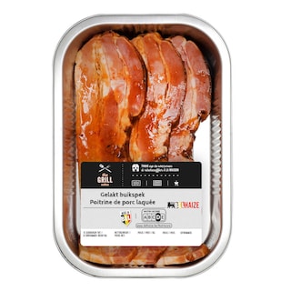 Delhaize | Poitrine de porc | Laqué 