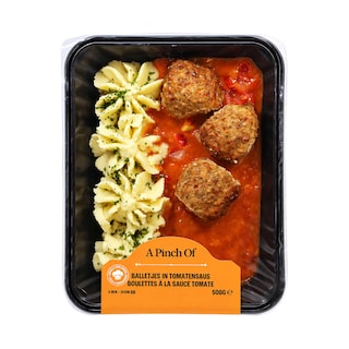 A pinch of | APO Balletjes Tomatensaus 