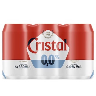 Cristal | Bière | Sans alcool | Canette 