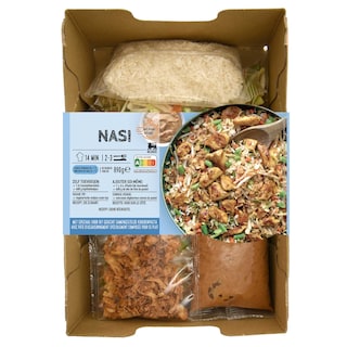 Delhaize | Boîte de repas | Pré-coupé | Nasi 