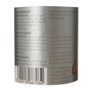 Delhaize | Fond | Volaille 19 cl