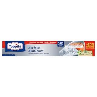 Toppits | Foil Aluminium | Easy Cut System | 35+7m 