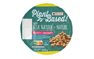 Delhaize | Plant-Based | Yoghourt | Soja | Naturel | Ongezoet 500 gr
