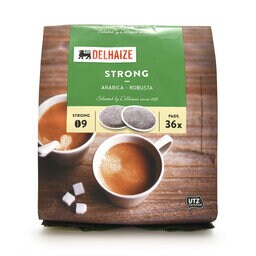 Delhaize | Koffie | Strong 09 | Pads 250 gr