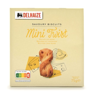 Delhaize | Twists | Mini | Boter-Kaas 