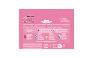 Purina ONE | Aliment Chat | Chaton | Pâté | Saumon 8 x 85 gr