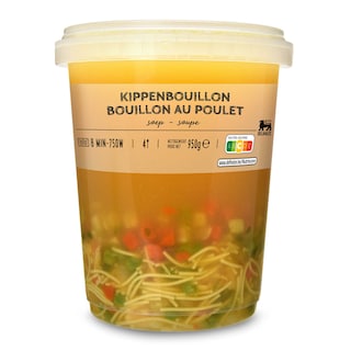 Delhaize | Soupe | Poulet | Légumes 