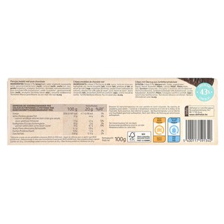 Delhaize | Biscuits | Crêpes dentelle | Chocolat noir 100 gr