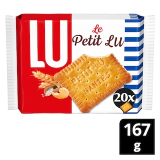 LU | Véritable Petit Beurre | Biscuits | Petit Beurre | Sel 167 gr