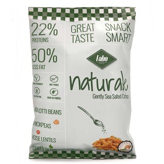 Fabo snacks | Chips | Bâtonnets | Légumes | Naturel 80 gr