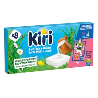 Kiri | Fromage à tartiner | Nature | 8 Portions 