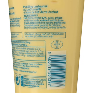 Delhaize | Pudding | Vanille 