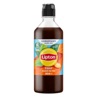 Sodastream | Siroop | Lipton Peach Zero 