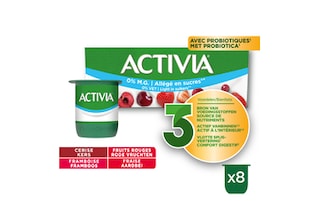 Activia | Yaourt | Fruits | Mix | 0% m.g. | Probiotiques 