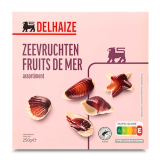 Delhaize | Chocolat | Pralines fruits de mer 