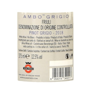 Italie - Italië | Friuli D.O.C. | Ambo Pinot Grigio 2018 