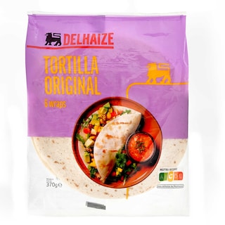 Delhaize | Tortillas 370 gr