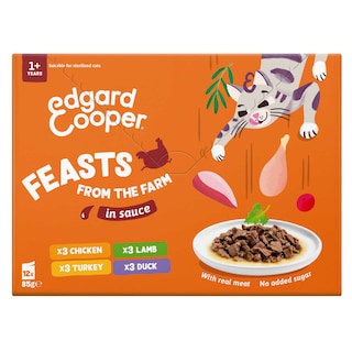 Edgard & Cooper | Kattenvoeding | Saus | Adult | Mix vlees 