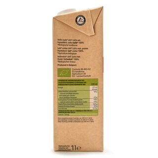 Delhaize | Bio | Lait | Entier | Bio 