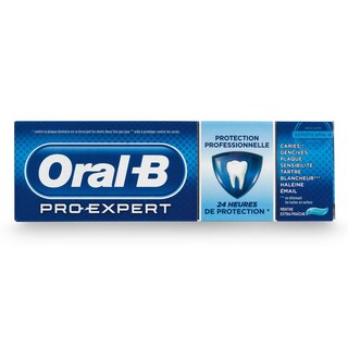 Oral-B | Dentifrice | Pro-expert | Protection professionnelle | Menthe extra-fraîche 