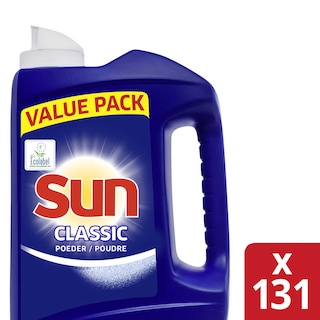 Sun | Classic | Vaatwaspoeder | Regular | 2.5kg 