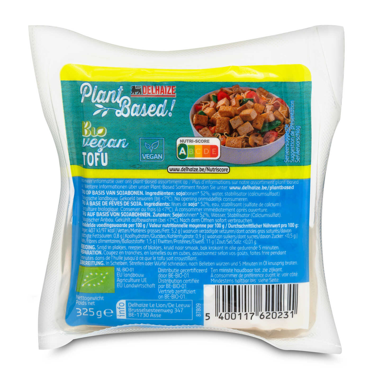 Delhaize Tofu | Vegan | Bio