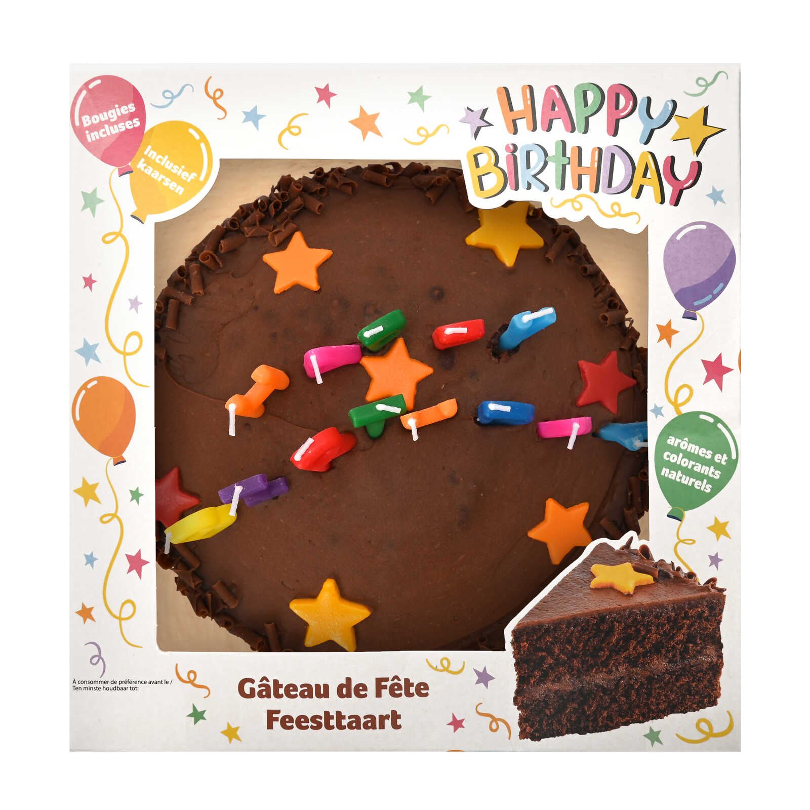 Lightbody Feesttaart | Happy Birthday | 10p