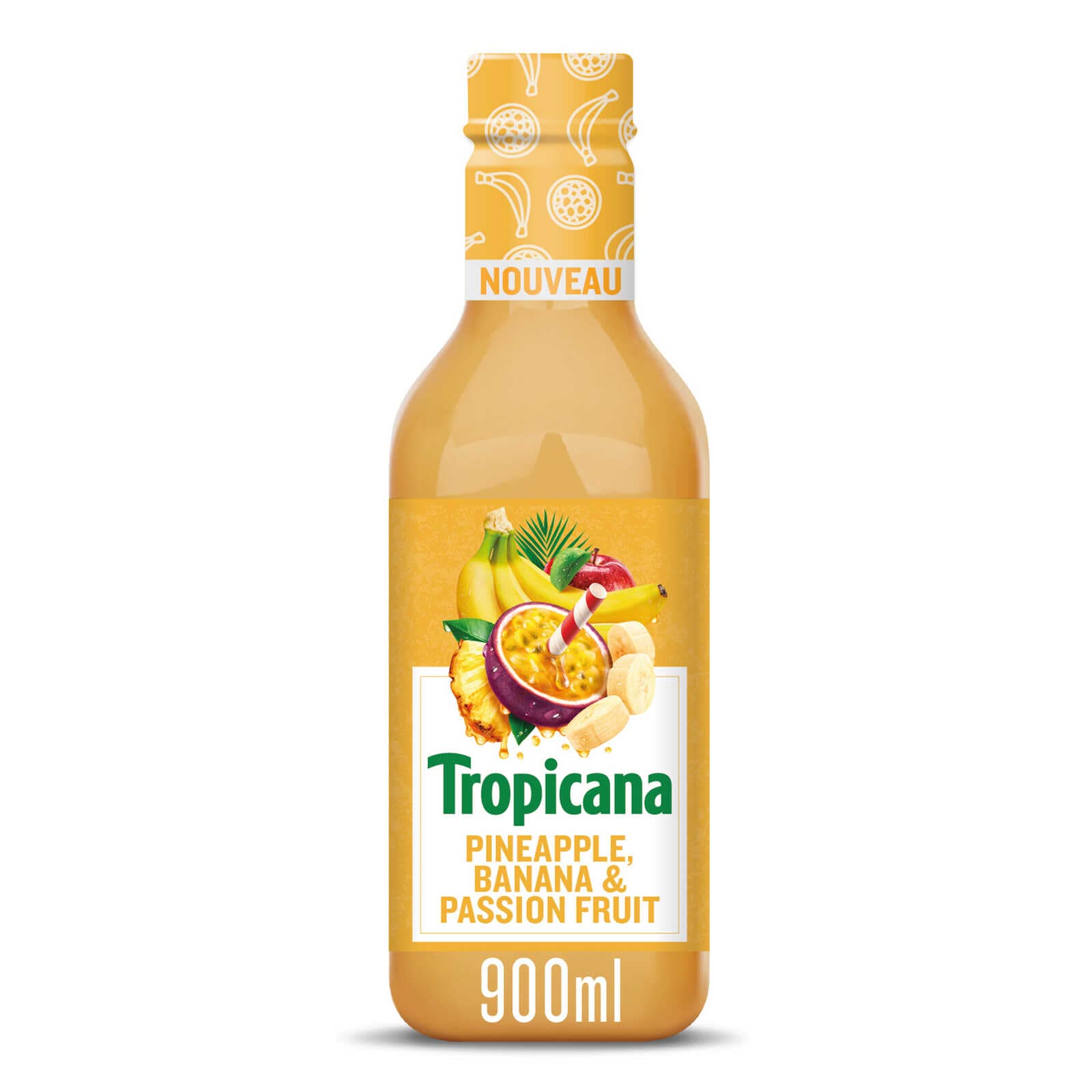 Tropicana Banana Passion Fruit | Sap | Fruit | 90Cl