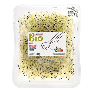 Delhaize | Bio | Germes de poireaux | bio 