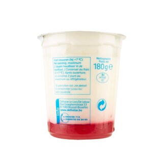 Delhaize | Yaourt | Entier | Fraise 180 gr