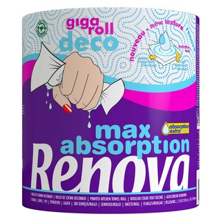Renova | Essuie-Tout | Gigaroll | 280 feuilles 1 pc