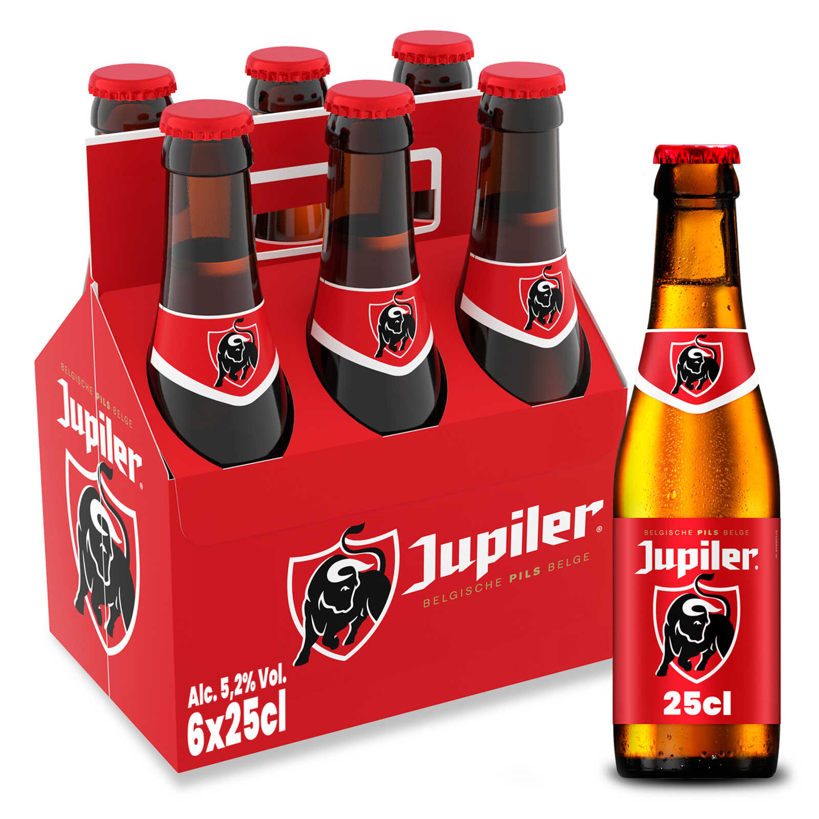 Jupiler Blond Bier | Pils | 5,2% alc. | Fles
