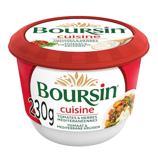 Boursin | Cuisine | Crème | Tomates & herbes mediterraneennes 