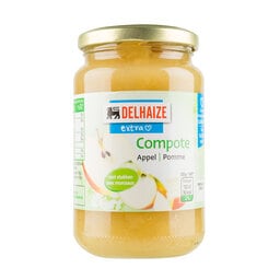 Delhaize | Compote de pommes | Morceaux | Sans sucre 